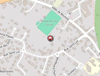 Carte de Teissa Bois Technique à Saïx