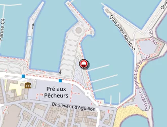 Carte de La Carterie à Antibes juan les pins