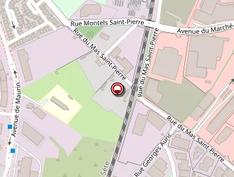 Carte de K M à Montpellier