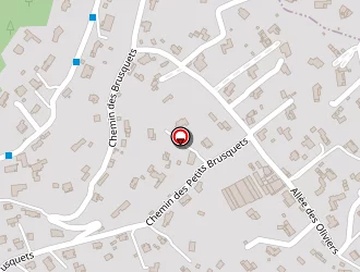 Carte de Gantois.jardins à Vallauris