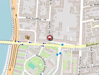 Carte de Ceerce à Toulouse