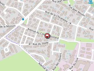 Carte de Applique à Lavérune