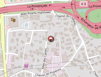 Carte de Riviera Reporter à Mougins