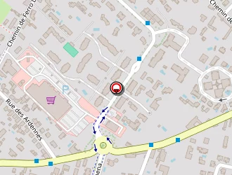 Carte de Doutre Gilles à Toulouse