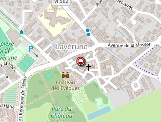 Carte de Laborel-inglès Sophie à Lavérune