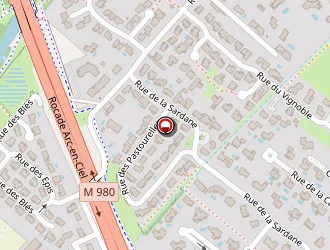 Carte de La Table Ovaline à Tournefeuille