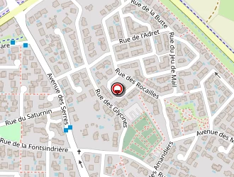 Carte de Divet Michel à Lavérune