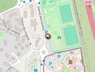 Carte de P.b.i à Toulouse