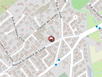 Carte de Garage Paris Frères à Pignan