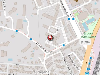 Carte de Laverie Rochat à Antibes juan les pins