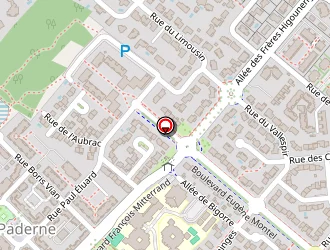 Carte de Lasbordes Fréderic à Tournefeuille