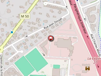 Carte de Inéo Com Sud à Toulouse