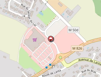 Carte de Ise à Drémil-lafage