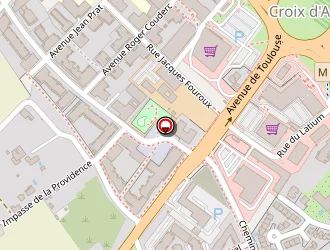 Carte de Hôtel Des Ventes Montpellier Languedoc à Montpellier