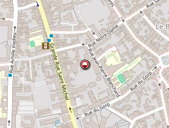 Carte de Carrefour Market à Toulouse