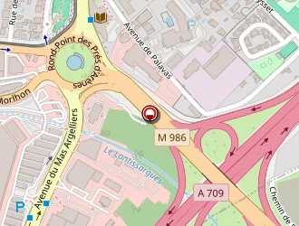 Carte de Mj à Montpellier