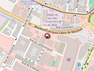 Carte de Maxi Badminton à Montpellier