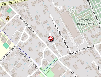 Carte de Coliège Métalco à Toulouse