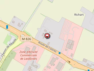 Carte de Gay Bernard à Balma