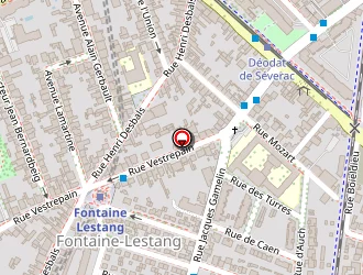 Carte de Aitken Sabine à Toulouse