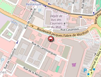 Carte de Maison Audio Visuel Decipro à Montpellier