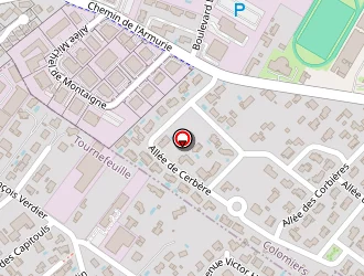 Carte de Sos Informatique Et Formation à Tournefeuille