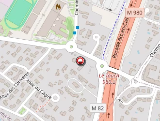 Carte de Hortence à Tournefeuille