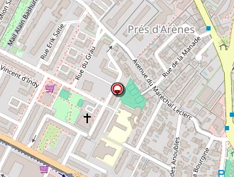 Carte de Hydro-jungle à Montpellier