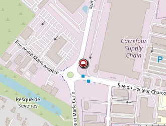 Carte de Rouviere Bertrand à Plaisance-du-touch