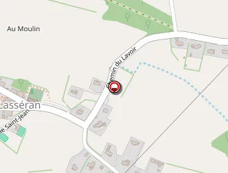 Carte de Supiot Radiateurs à Lasséran