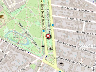 Carte de Immotel Busca à Toulouse