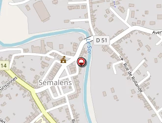 Carte de Gautier Daniel à Sémalens