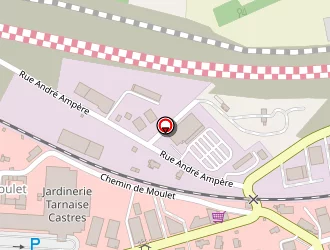 Carte de Tousalon à Castres