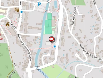 Carte de Le Barock à Lamalou-les-bains