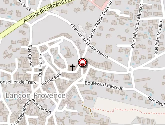Carte de Lancon Immobilier à Lançon-provence