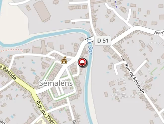 Carte de Ecole Publique à Sémalens