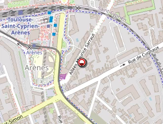 Carte de Librairie Rayyan à Toulouse