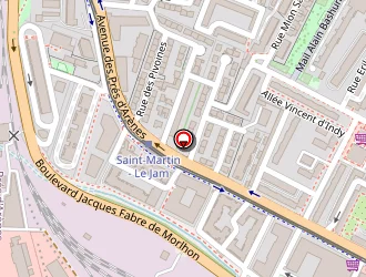 Carte de Médiaco à Montpellier