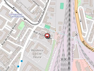 Carte de La Pizz'arrive à Montpellier