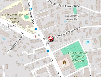 Carte de Bridoux Pierre à Antibes