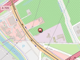 Carte de Montpellier Bureautique à Lattes