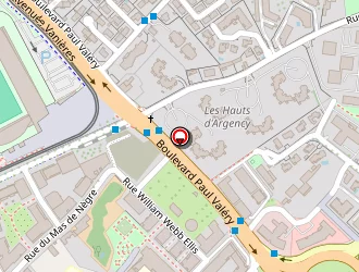 Carte de Studio M à Montpellier