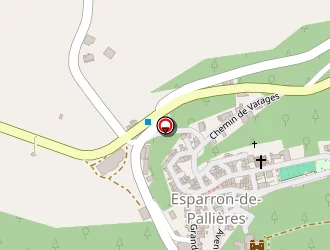 Carte de La Poste à Esparron