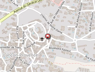 Carte de Lancon Couture à Lançon-provence