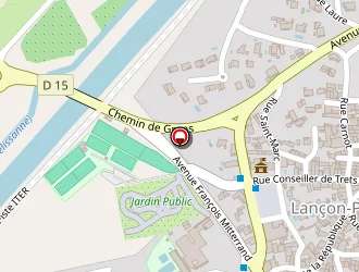 Carte de Centre Lanconnais Animation à Lançon-provence