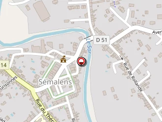 Carte de Café Restaurant Le Centre à Sémalens