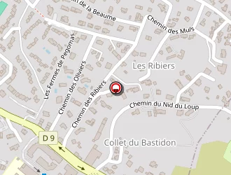 Carte de Naturéa Paysage à Pégomas