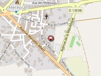 Carte de Chevalier Bernard à Hérépian