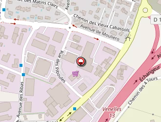 Carte de Bladis à Venelles