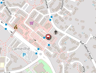 Carte de La Poste à Castres